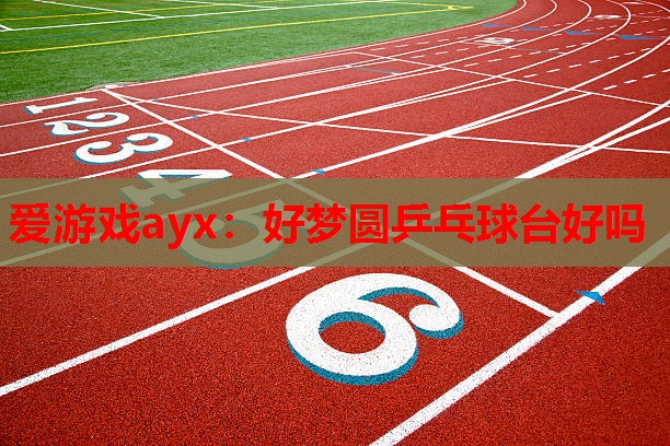 好梦圆乒乓球台好吗 好梦圆乒乓球台好吗